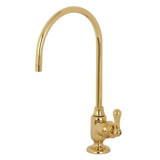 Royale Water Filtration Faucet in Polished Brass