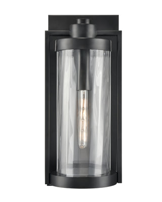 Braselton 23.75" High 1-Light Outdoor Wall Sconce - Powder Coated Black