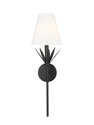 Primrose 24" High 1-Light Wall Sconce - Matte Black