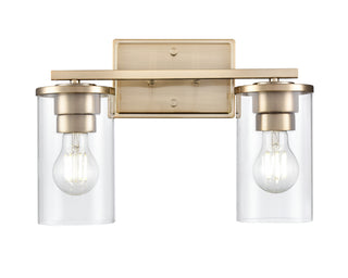 Verlana 14" Wide 2-Light Vanity - Modern Gold