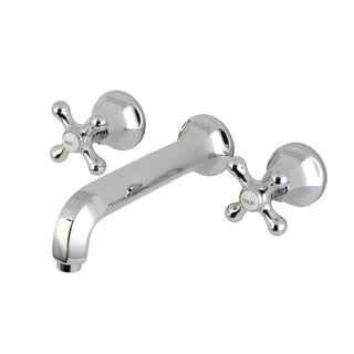 Metropolitan Wall-Mount Bathroom Faucet in Polished Chrome
