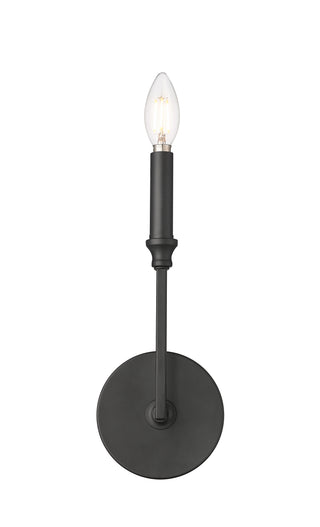 Azara 12" High 1-Light Wall Sconce - Matte Black