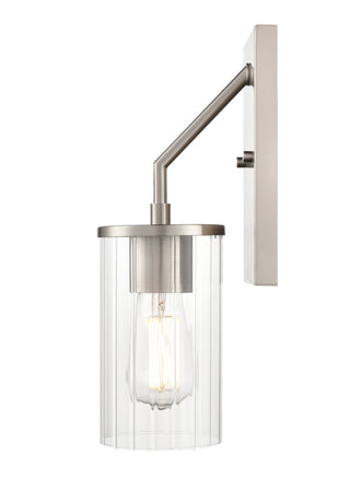 Beverlly 14" High 1-Light Wall Sconce - Brushed Nickel