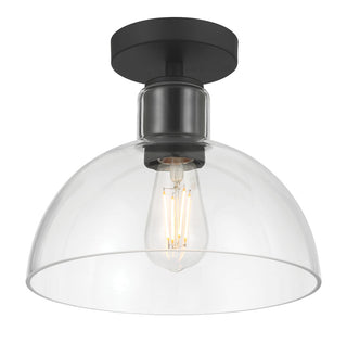 Knightsdale 10" Wide 1-Light Semi-Flush Mount
