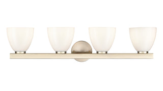 Apria 33" Wide 4-Light Vanity - Modern Gold