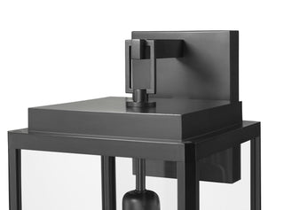 Alpharetta 19.75" High 1-Light Outdoor Wall Lantern - Powder Coated Black