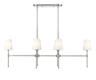 Adorra 48" Wide 6-Light Chandelier - Polished Nickel
