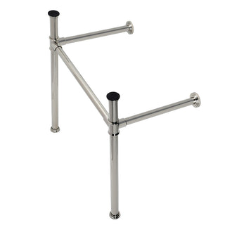 Fauceture 25.19 Inch Console Sink in Polished Nickel