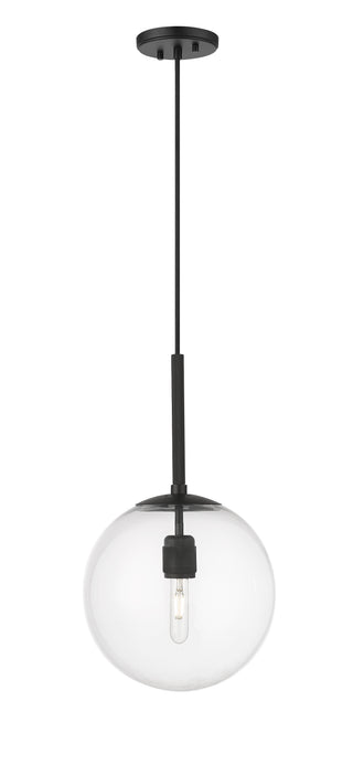 Kairo 12" Wide 1-Light Pendant - Matte Black