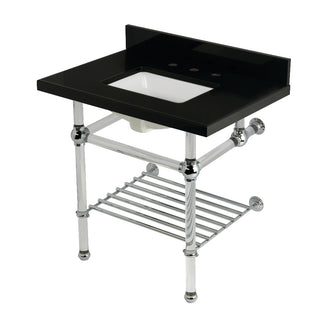 Templeton 30 Inch Console Sink in Polished Chrome