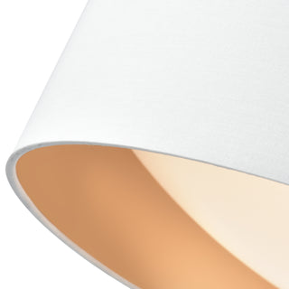 Rosata 16" Wide LED Flushmount Light - White