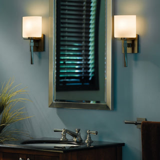 Beacon Hall Beacon Hall Ellipse Glass Sconce in Dark Smoke