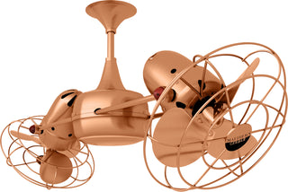 Duplo-Dinamico Ceiling Fan in Brushed Copper