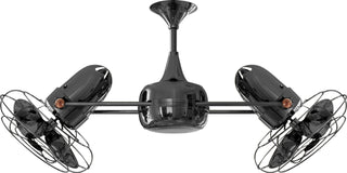 Duplo-Dinamico Ceiling Fan in Black Nickel
