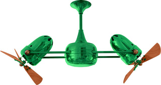 Duplo-Dinamico Ceiling Fan in Esmeralda