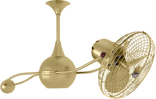 Brisa 2000 40" Ceiling Fan in Brushed Brass