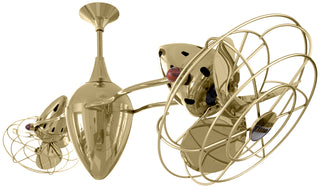 Ar Ruthiane Ceiling Fan in Polished Brass