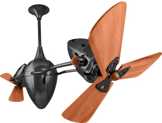 Ar Ruthiane 48" Ceiling Fan in Black Nickel