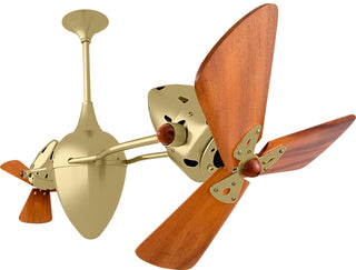 Ar Ruthiane 48" Ceiling Fan in Brushed Brass