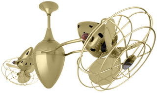 Ar Ruthiane Ceiling Fan in Brushed Brass