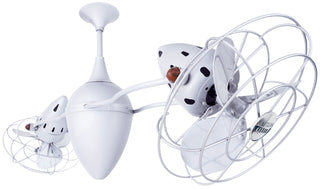 Ar Ruthiane Ceiling Fan in Gloss White