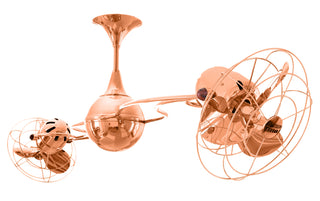 Italo Ventania Ceiling Fan in Polished Copper