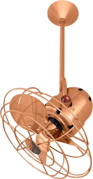 Bianca Direcional 13" Ceiling Fan in Brushed Copper