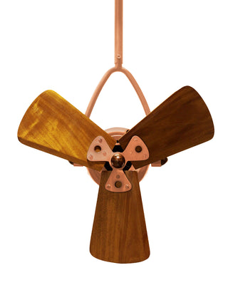 Jarold Direcional 16" Ceiling Fan in Brushed Copper