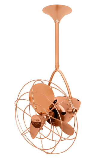 Jarold Direcional 13" Ceiling Fan in Brushed Copper