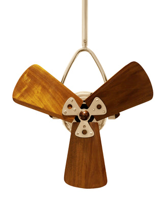Jarold Direcional 16" Ceiling Fan in Polished Brass