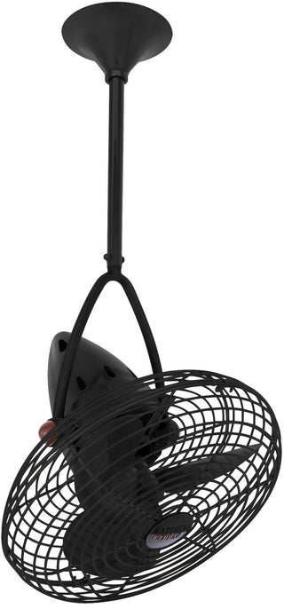 Jarold Direcional 13" Ceiling Fan in Matte Black