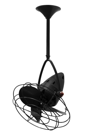 Jarold Direcional 13" Ceiling Fan in Matte Black