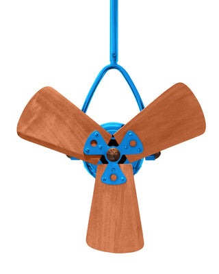 Jarold Direcional 16" Ceiling Fan in Agua Marinha