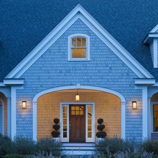 Meridian Meridian Large Outdoor Sconce in Coastal Bronze