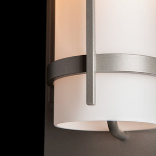 Banded Banded Outdoor Sconce in Coastal Burnished Steel