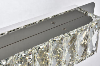 Monroe LED Bath Sconce in Chrome
