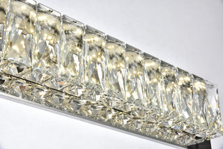 Monroe LED Bath Sconce in Chrome