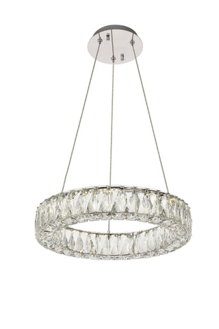 Monroe LED Chandelier in Chrome