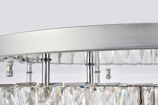 Monroe LED Flush Mount in Chrome