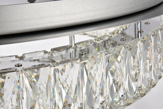 Monroe LED Flush Mount in Chrome