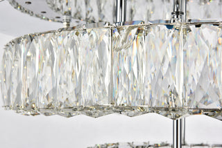 Monroe LED Flush Mount in Chrome