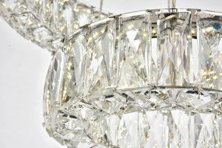 Monroe LED Chandelier in Chrome