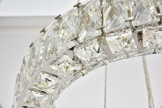 Monroe LED Chandelier in Chrome