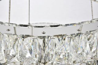Monroe LED Chandelier in Chrome