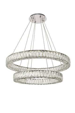Monroe LED Chandelier in Chrome