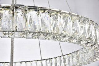 Monroe LED Chandelier in Chrome
