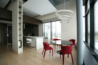 Monroe LED Chandelier in Chrome