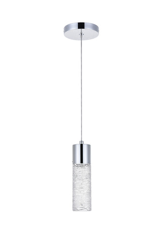 Constellation LED Pendant in Chrome