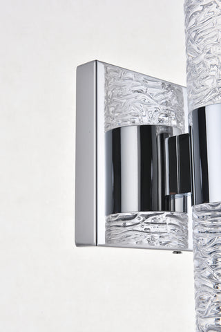 Vega LED Wall Sconce in Chrome