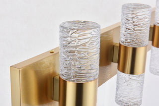 Vega LED Wall Sconce in Gold